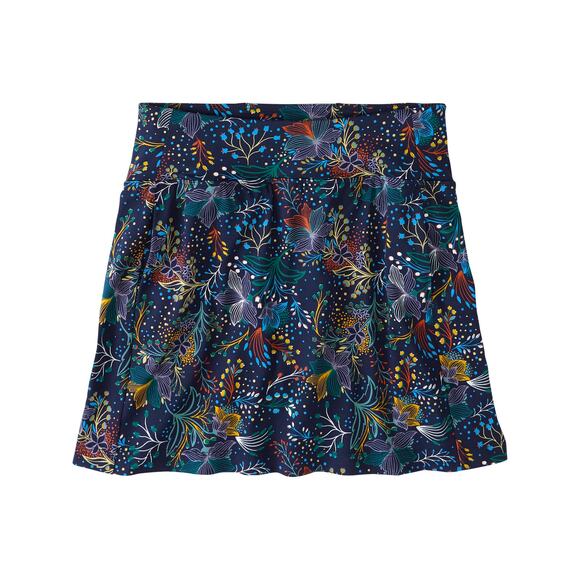 Title Nine Dream On Athletic Short Skort Skirt Outdoor Hiking Beach Flora 16" - Picture 10 of 10